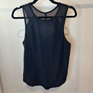 ✨ Lululemon Black Mesh Athletic Tank – Size 6 (See Measurements) ✨